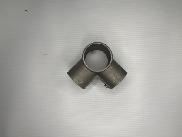 Brushed Aluminum Corner Cross Brace Fitting For 1-5/8" OD Legs