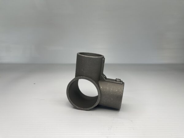 Brushed Aluminum Corner Cross Brace Fitting For 1-5/8" OD Legs - Image 4