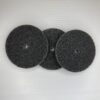 closeup photo of a set of three 3″ 3M® Scotch Brite EXL Unitized Wheels