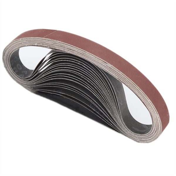 3M Cubitron Sanding Belt 1/2"x 18" P80 grit (10 pack)